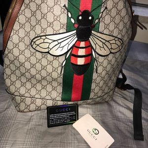 Gucci bag (animalier web supreme stitched )